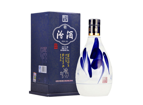 沧州回收青花汾酒30年杏花村汾30三十年汾酒青花瓷