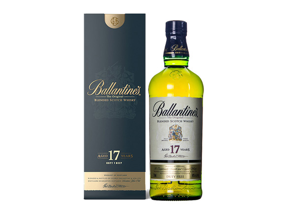 沧州百龄坛威士忌回收百龄坛17年Ballantine's苏格兰威士忌700ML洋酒