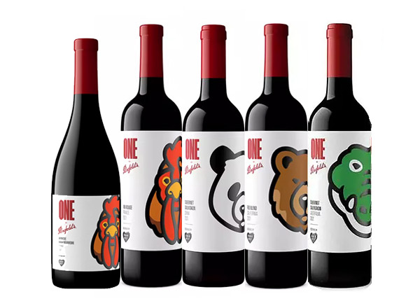 沧州回收奔富红酒奔富一号1号Penfolds ONE潮流联名Human Made中国熊猫加州棕熊法国雄鸡澳洲鳄鱼行情价格