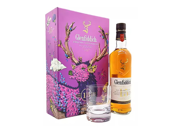 沧州收购格兰菲迪15年威士忌福鹿礼盒装Glenfiddich苏格兰威士忌700ml上门回收