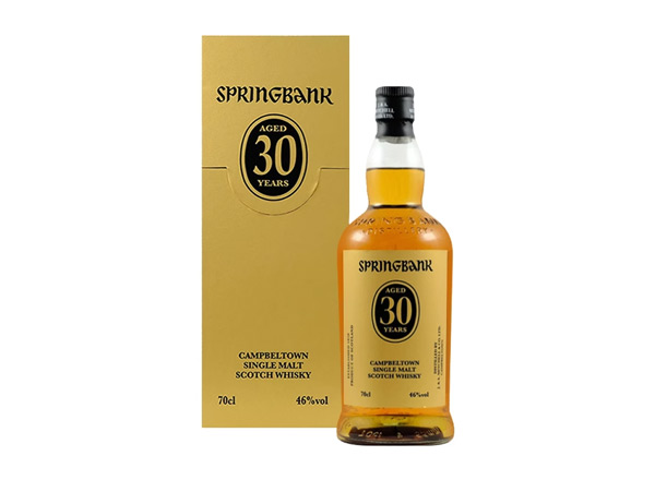 沧州Springbank回收云顶30年威士忌苏格兰坎贝尔镇单一麦芽威士忌洋酒700ml礼盒