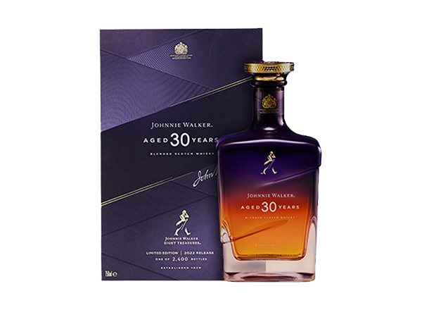 沧州Johnnie Walker尊尼获加30年回收尊尼获加威士忌紫金臻选750ml礼盒装洋酒收购约翰走路中国限量版