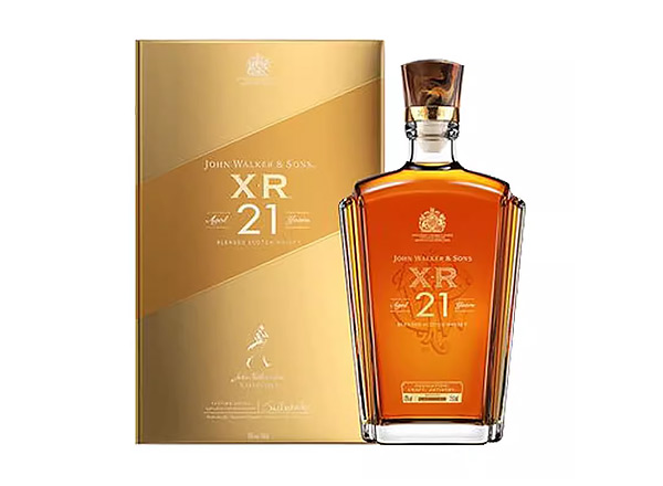 沧州Johnnie Walker尊尼获加XR21年回收尊尼获加威士忌约翰走路洋酒750ml礼盒