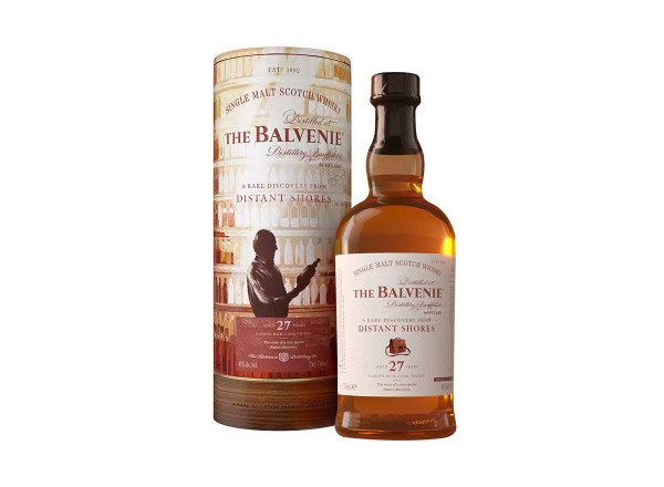 沧州苏格兰百富27年回收百富威士忌故事系列The Balvenie Aged 27 Years Distant Shores威士忌收购
