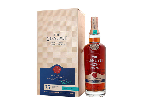 沧州The Glenlivet回收格兰威特25年苏格兰单一麦芽威士忌陈酿风味创造系列