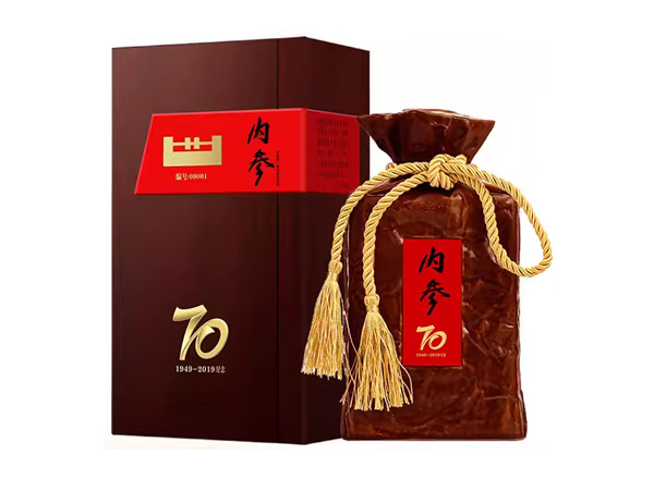 沧州酒鬼酒回收内参酒70纪念酒1949-2019年收藏52度500ml馥郁香白酒礼盒