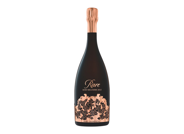 沧州白雪香槟回收稀露香槟黑钻年份桃红香槟Rare Rose（礼盒装）
