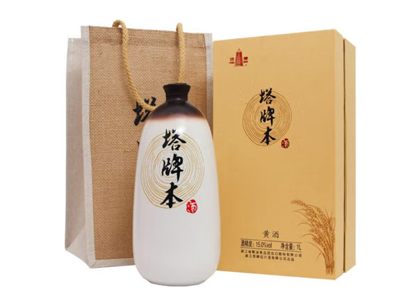 沧州塔牌黄酒回收塔牌本酒500ml/1000ml绍兴黄酒花雕酒礼盒