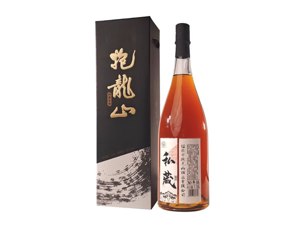 沧州抱龙山黄酒回收抱龙山私藏30年陈酿1.38L礼盒装绍兴花雕酒