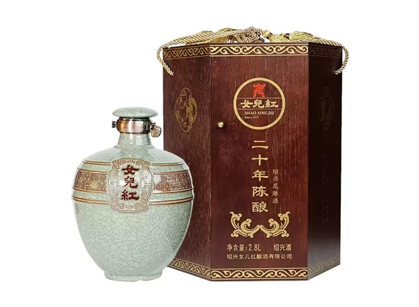 沧州女儿红绍兴黄酒回收女儿红二十年陈酿20年花雕酒2.8L坛装礼盒