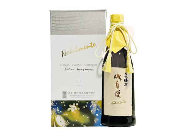 沧州矶自慢清酒回收磯自慢大吟酿28 Nobilmente