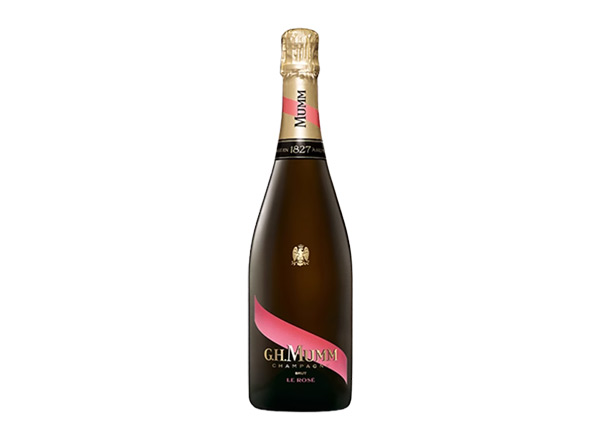 沧州回收玛姆红带风尚版桃红香槟起泡酒 G.H. Mumm Le Rosé Brut